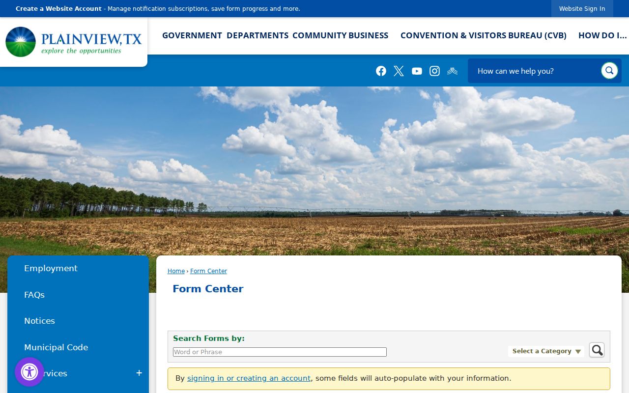 Plainview criminal records public information request form