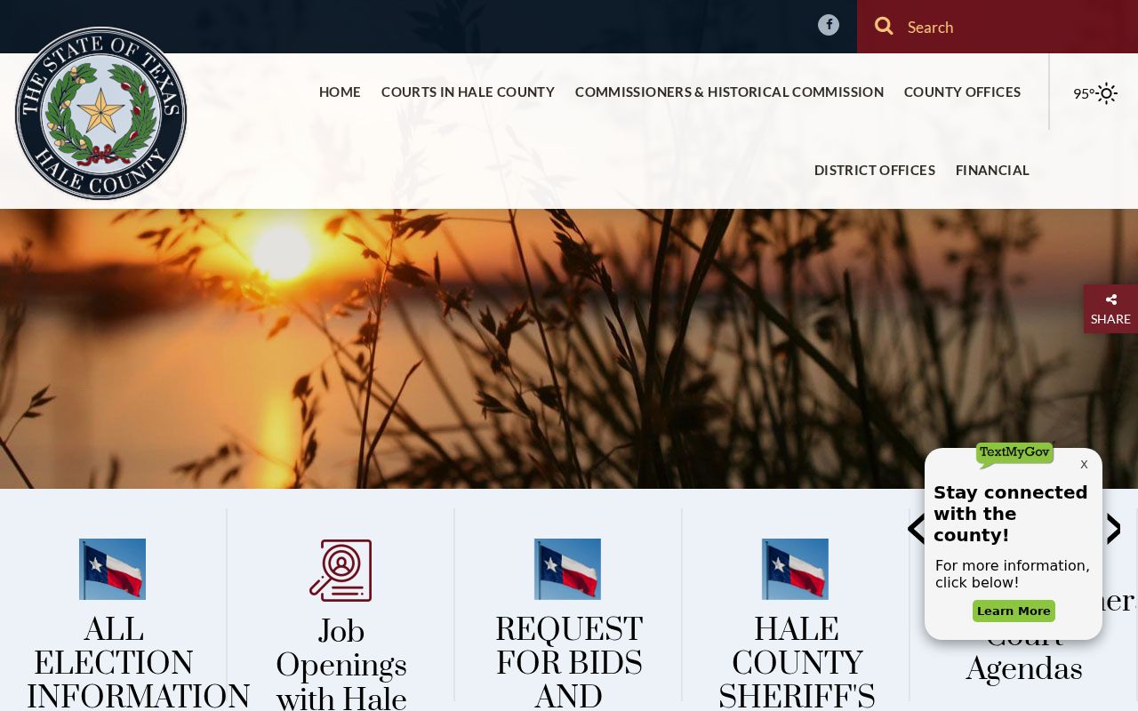 Hale County criminal records District Attorney source